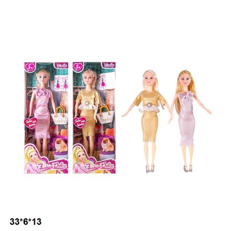 Кукла 29см 8792B с аксесс.2в.кор.33*6*13 