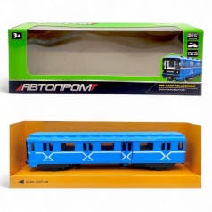 Вагон метро металевий 