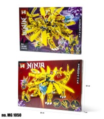 Конструктор NINJAGO MG1050 (612+ ДЕТАЛІВ) 50*36*7см //