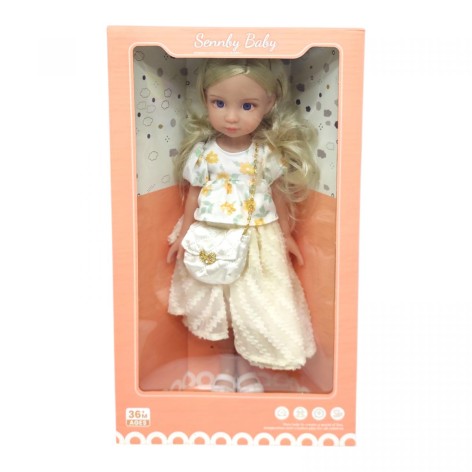 Кукла высота: 34 см, имитация стеклянных глаз, обувь, в коробке