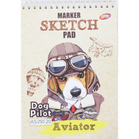 Скетчбук на спіралі 