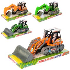 Бульдозер інер-й, 29см, 4види, в слюді, 32,5-15-14см 