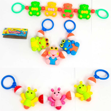 Брязкальце на коляску длина 44 см, в п/е 