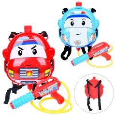 Водяний автомат 20,5см, помпа, балон на плечі 22-20-6см, 2 види(поліція, пожежна), у п/е, 31-32-8см 