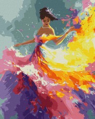 Набір для розпису по номерах Ідейка 