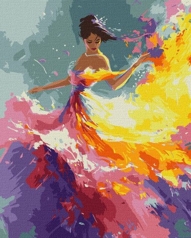 Набір для розпису по номерах Ідейка 