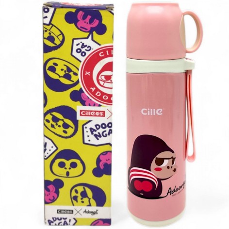 Термос (нержавіюча сталь) 500мл. м.1793 розовий