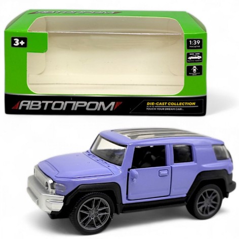 Машина "Автопром. Toyota FJ Cruiser" бузковий