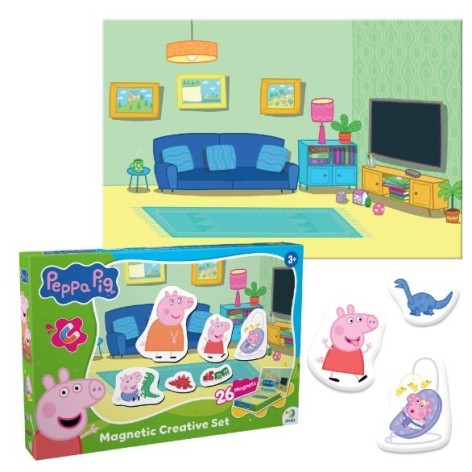 Магнітна гра з планшеткою "Свинка"