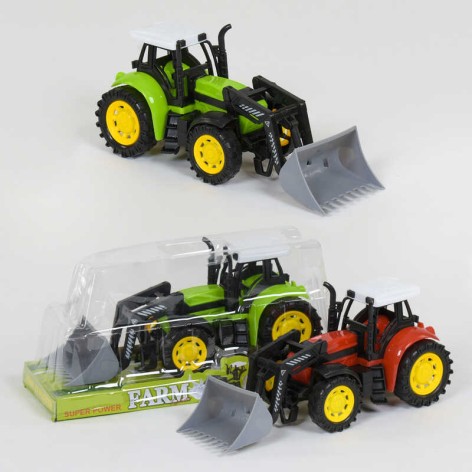 Трактор 2 кольори, інерція, в слюді 