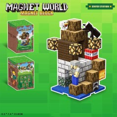 Іграшковий набір магнітний, з магнітними фігурками, кор. 8,3*7,4*13см 