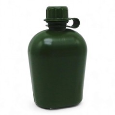 Фляга армійська Technok зелена пластикова 12x20.5x8 см