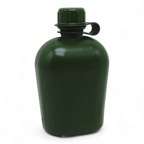 Фляга армійська Technok зелена пластикова 12x20.5x8 см