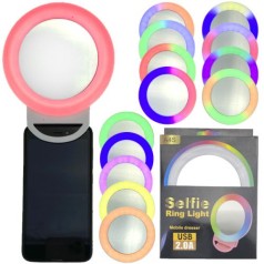 Селфі лампа для смартфона, середня