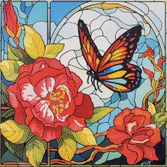 Алмазная мозаика на подрамнике Strateg 