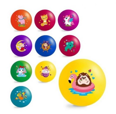 Мячик резиновый 9"