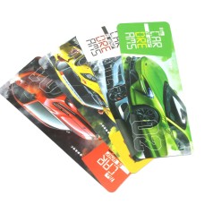 Набор закладок ламинированных для книг, 4 шт.