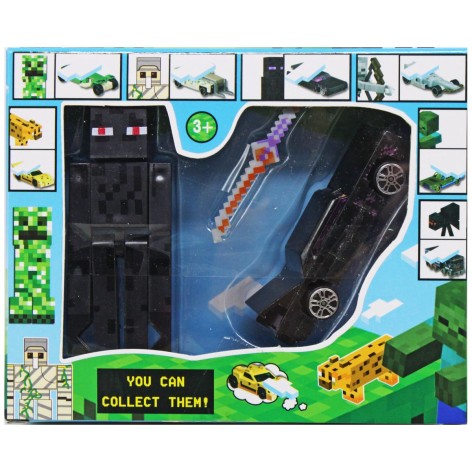 Набор машинок МАЙНКРАФТ ВИД 6