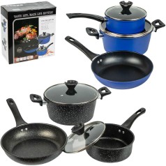 Набор посуды 5 предметов с антипригарным покрытием D18/24/24см 16749-4