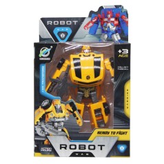 Трансформер игрушечный Robot желтый