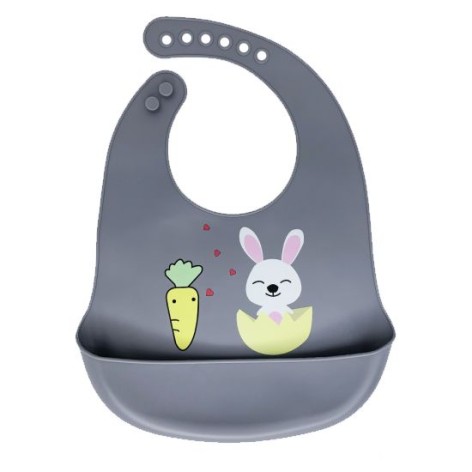 Слюнявчик силиконовый 