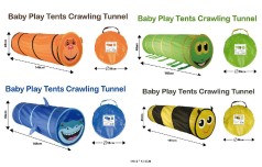 Труба-тоннель размер (148*46см), 4 вида, в сумке 56см