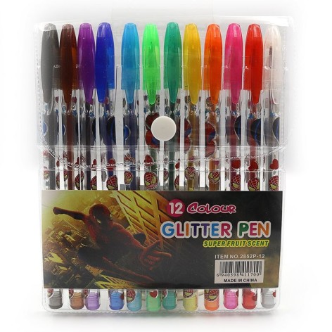 Набір гелевих ручок гліттер 