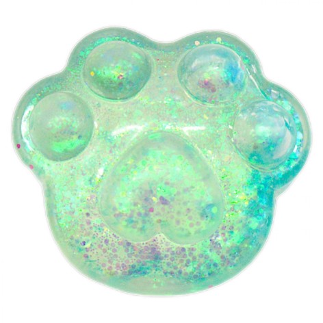 Антистресс жвачка-тянучка "Лапки" (розовые)