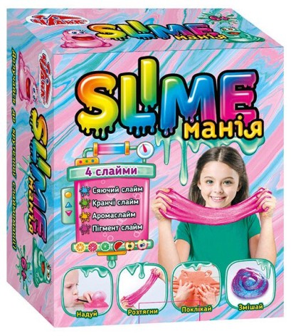 Наукові розваги. Slime манія (дівчатка) ЧУДИК 12132091У(189)