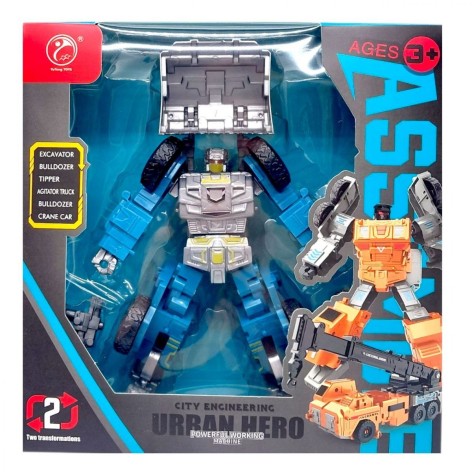 Робот "Urban Hero" будтехніка (БІРЮЗОВИЙ)