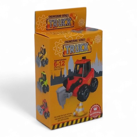 Конструктор пластиковый "Трактор. Бурильный"