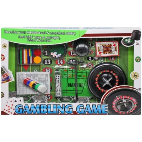 Ігровий набір MIC "Казино" великий набір для гри в казино (88130F)