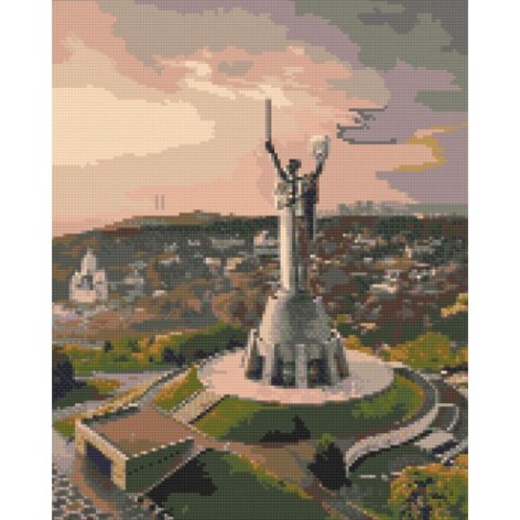 Алмазна мозаїка Origami "Родина-мать" 40x50 см (OD3124)