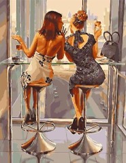 Картина по номерам "Только по секрету" ★★★