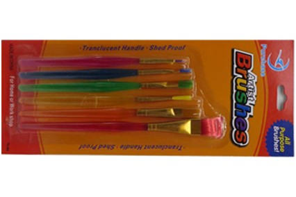 Набор кисточек для рисования – синтетика 6 штук