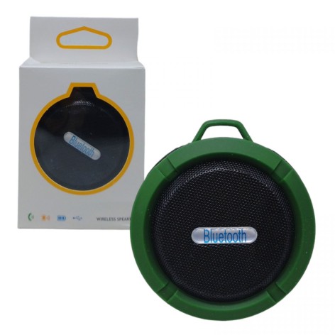 Музыкальная колонка для ванны "C6" (зеленая)