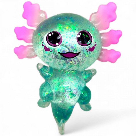 Антистрес "АКСОЛОТЛЬ" 10 см, бірюзова