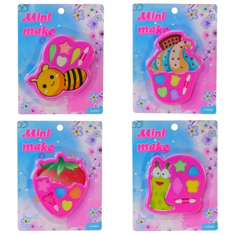 Косметика мікс 4  виді, 2 види в 1 ящ, тіні для повік планш. 11*15см 