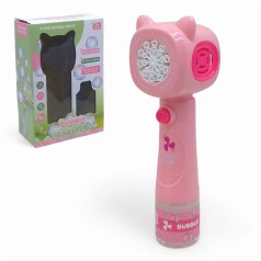 Установка з мильними бульбашками на батарейках, в коробці (рожевий)