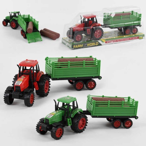 Трактор 2 кольори, інерція, в слюді 