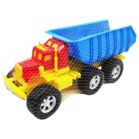 Вантажівка іграшка велика (самоскид) червона