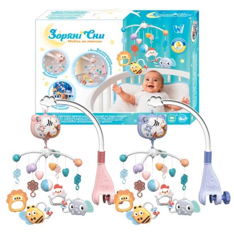 Музыкальная карусель подвеска WToys 