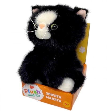 Мягкая игрушка КОТИК (ЧЕРНЫЙ)