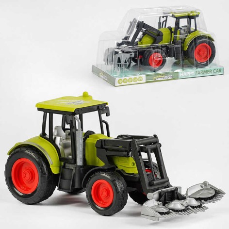 Трактор інерційний A-Toys з рухомим навісним обладнанням (727-21)