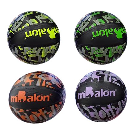 М'яч баскетбольний BT-BTB-0036 гумовий, розмір 7 580г 4кол./30/