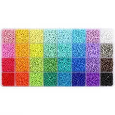 Набір бісеру у пластиковому боксі-органайзері 1186-22