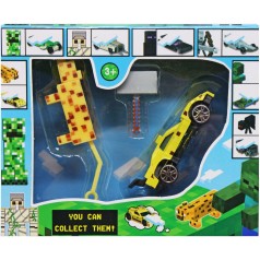 Набор машинок МАЙНКРАФТ ВИД 7