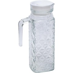 Карафа (графін) скляний круглий 1.1л 