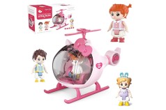 Вертоліт з лялькою в кор.17*8,5*11,5см 