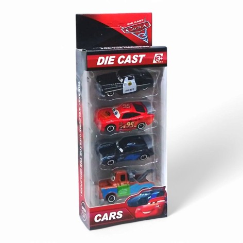 Набір металевих машинок "Тачки" 4шт (вид 2)